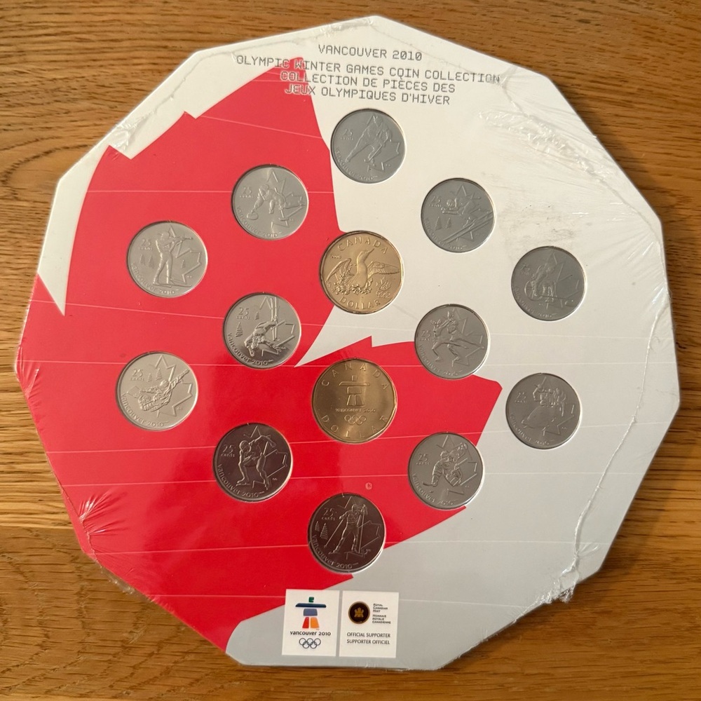 Vancouver 2010 Olympic Winter Games Coin Collection